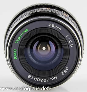 Tokina RMC 28 mm - Detailansicht