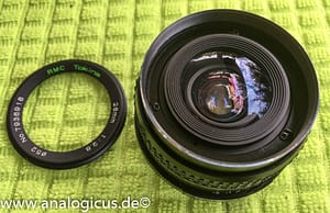 Tokina RMC 28 mm - Fotos zum Öffnen und Zerlegen
