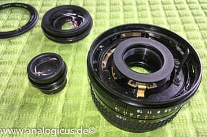 Tokina RMC 28 mm - Fotos zum Öffnen und Zerlegen