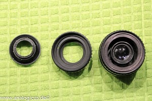 Domiplan 50 mm f/2.8 Ausbau