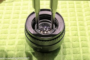 Domiplan 50 mm f/2.8 Ausbau