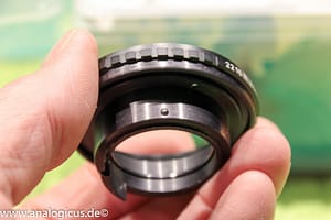 Domiplan 50 mm f/2.8 Ausbau