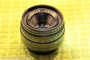 Domiplan 50 mm f/2.8 Ausbau