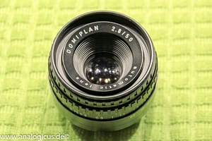 Domiplan 50 mm f/2.8 Ausbau
