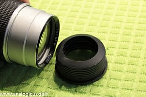 Auto Beriflex 135 mm Fotos zum Ausbau / Zerlegen des Objektivs