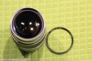 Auto Beriflex 135 mm Fotos zum Ausbau / Zerlegen des Objektivs
