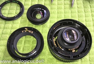 Tokina RMC 28 mm - Fotos zum Öffnen und Zerlegen