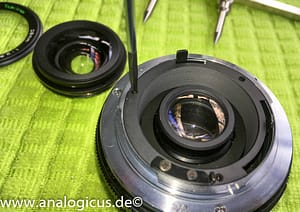 Tokina RMC 28 mm - Fotos zum Öffnen und Zerlegen